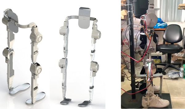 Chế tạo khung xương robot: 5 nhà khoa học việt hỗ trợ người đột quỵ luyện tập phục hồi chức năng
